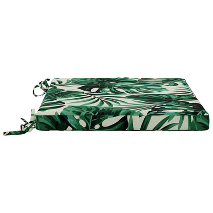 vidaXL 4-Piece Seat Cushions SOEST 4 pcs 100% Polyester Leaf Pattern