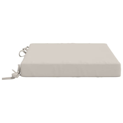 vidaXL 4-Piece Seat Cushions SOEST 4 pcs 100% Polyester White
