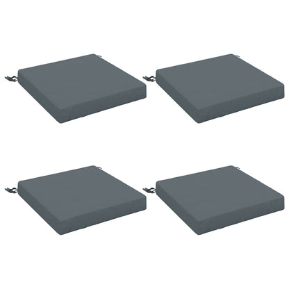 vidaXL 4-Piece Seat Cushions SOEST 4 pcs 100% Polyester Blue