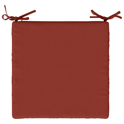 vidaXL 4-Piece Seat Cushions SOEST 4 pcs 100% Polyester Red