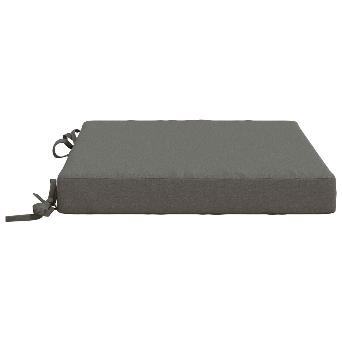 vidaXL Seat Cushions SOEST 4 pcs 100% Polyester Grey 50 x 50 x 7 cm