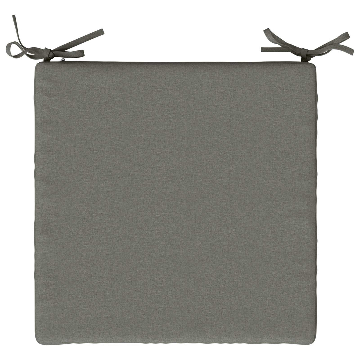 vidaXL Seat Cushions SOEST 4 pcs 100% Polyester Grey 50 x 50 x 7 cm