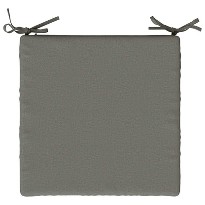 vidaXL Seat Cushions SOEST 4 pcs 100% Polyester Grey 50 x 50 x 7 cm
