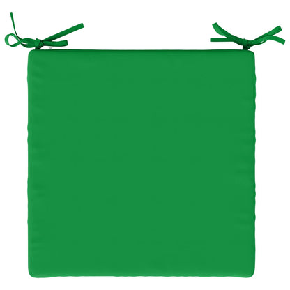 vidaXL 4-Piece Seat Cushions SOEST 4 pcs 100% Polyester Green