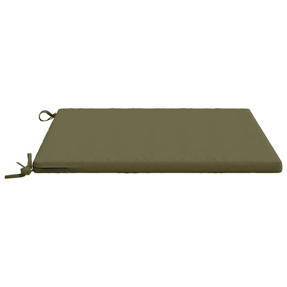 vidaXL 1-Piece Seat Cushion SOEST 100% Polyester Olive Green