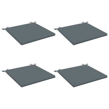 vidaXL 4-Piece Seat Cushions SOEST 4 pcs 100% Polyester Blue