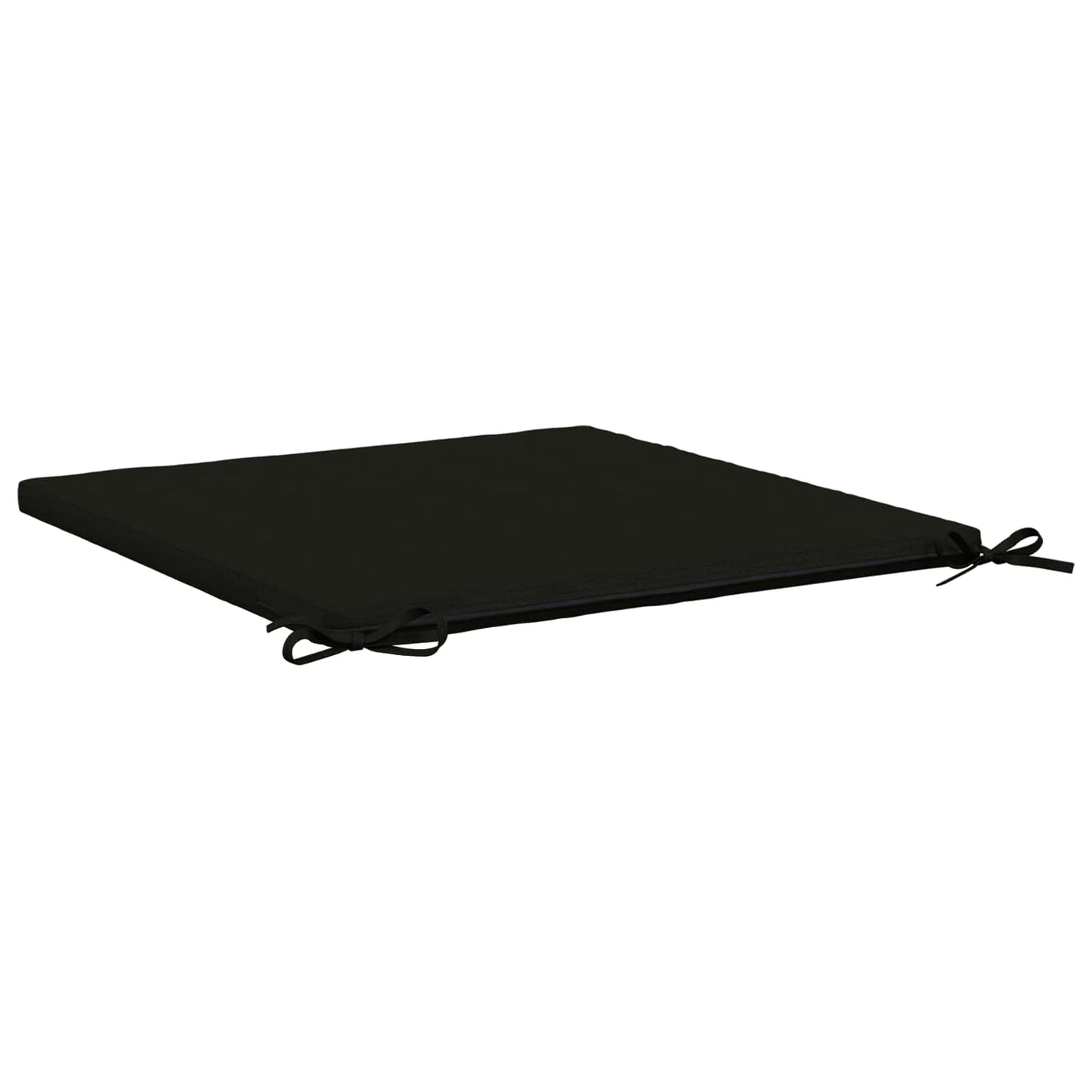 vidaXL 4-Piece Seat Cushions SOEST 4 pcs 100% Polyester Black