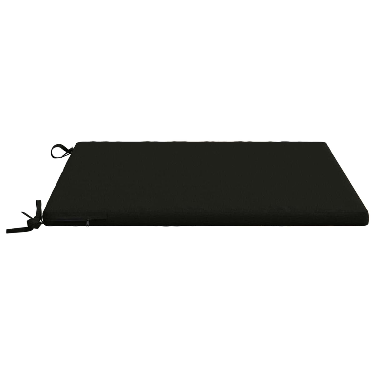 vidaXL 4-Piece Seat Cushions SOEST 4 pcs 100% Polyester Black