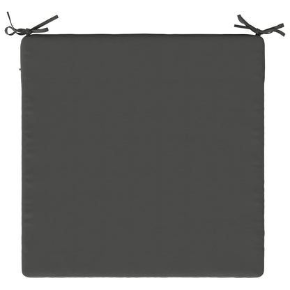 vidaXL 4-Piece Seat Cushions SOEST 4 pcs 100% Polyester Anthracite