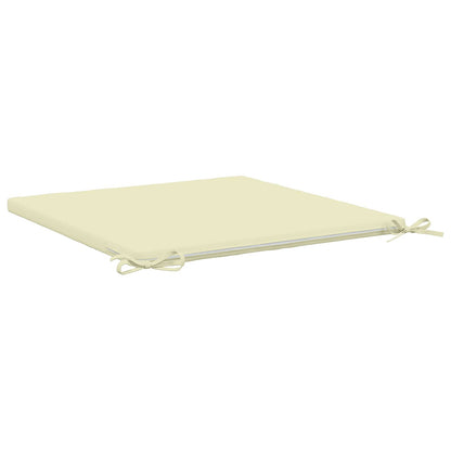 vidaXL 4-Piece Seat Cushions SOEST 4 pcs 100% Polyester Cream