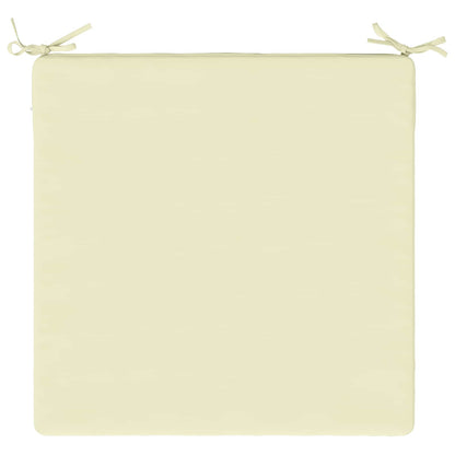 vidaXL 4-Piece Seat Cushions SOEST 4 pcs 100% Polyester Cream