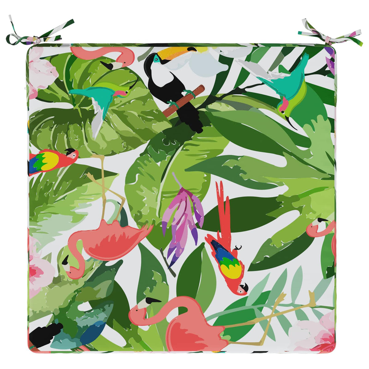 vidaXL 1-Piece Seat Cushion SOEST 100% Polyester Multicolour