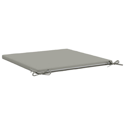 vidaXL 4-Piece Seat Cushions SOEST 4 pcs 100% Polyester Grey