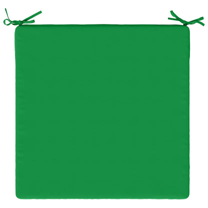 vidaXL 1-Piece Seat Cushion SOEST 100% Polyester Green 60 x 60 x 3 cm