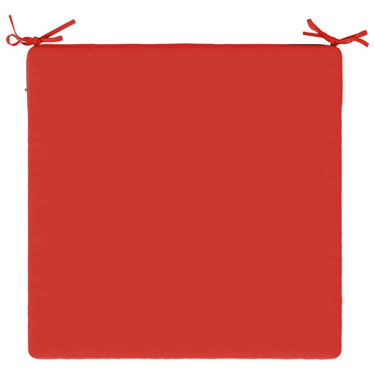 vidaXL 4-Piece Seat Cushions SOEST 4 pcs 100% Polyester Red