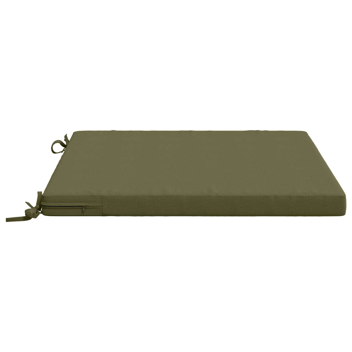 vidaXL 1-Piece Seat Cushion SOEST 100% Polyester Olive Green