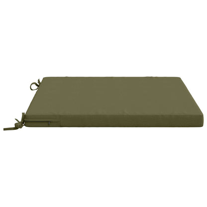 vidaXL 1-Piece Seat Cushion SOEST 100% Polyester Olive Green