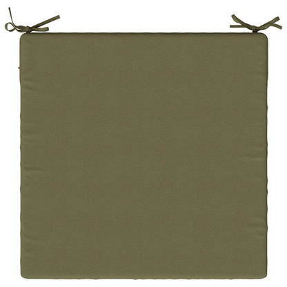 vidaXL 4-Piece Seat Cushions SOEST 4 pcs 100% Polyester Olive Green