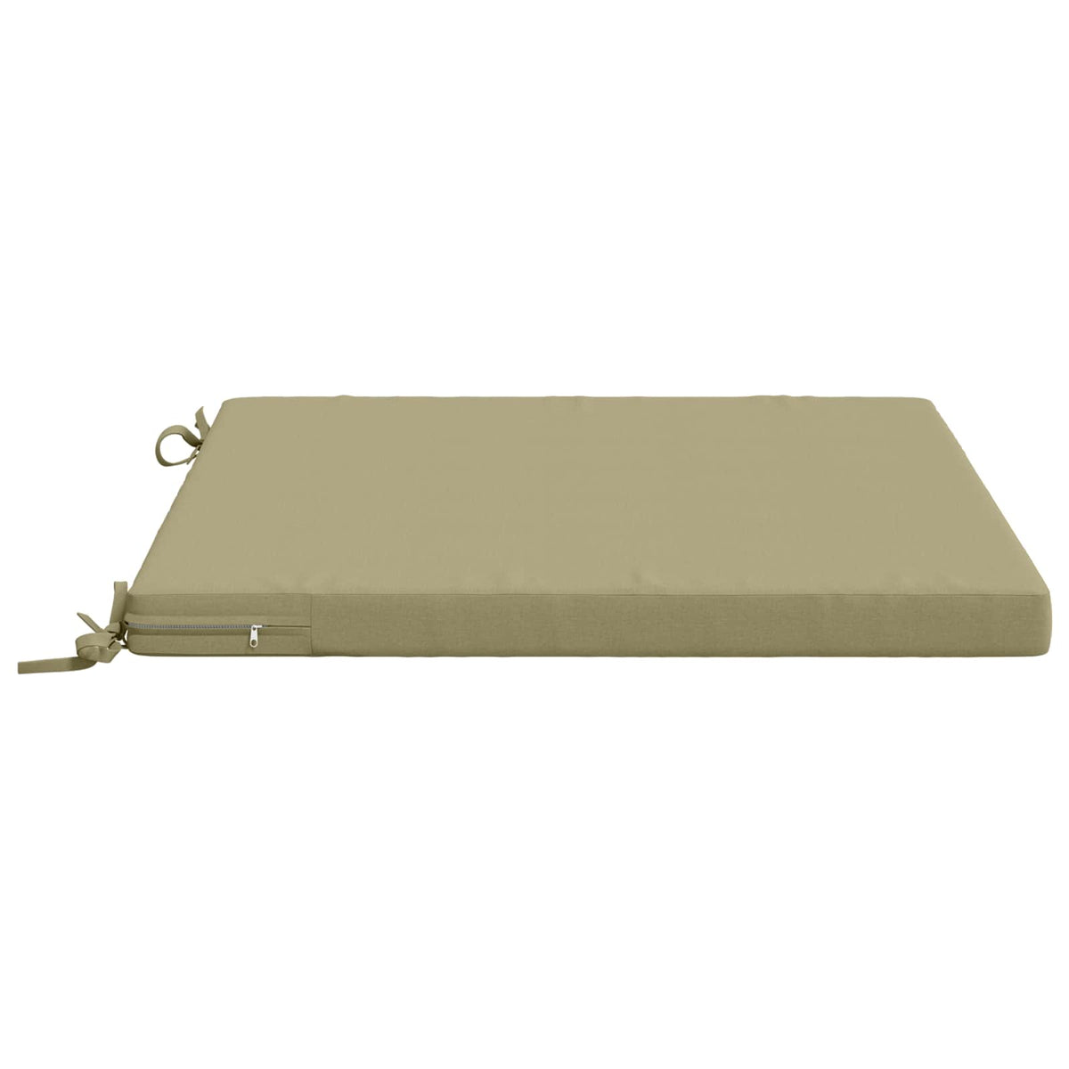 vidaXL 1-Piece Seat Cushion SOEST 100% Polyester Light Green