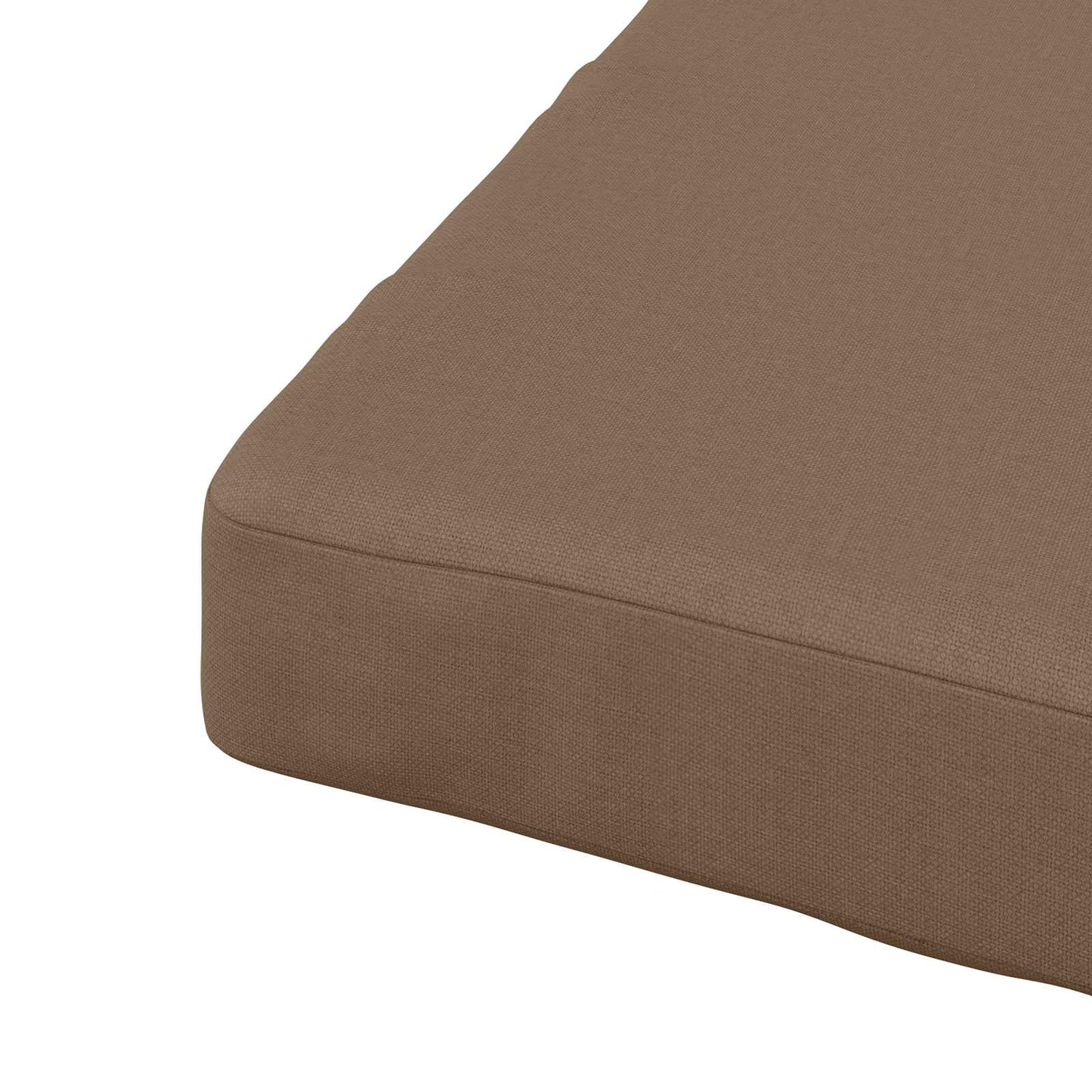 vidaXL 1-Piece Seat Cushion SOEST 100% Polyester Taupe 60 x 60 x 5 cm