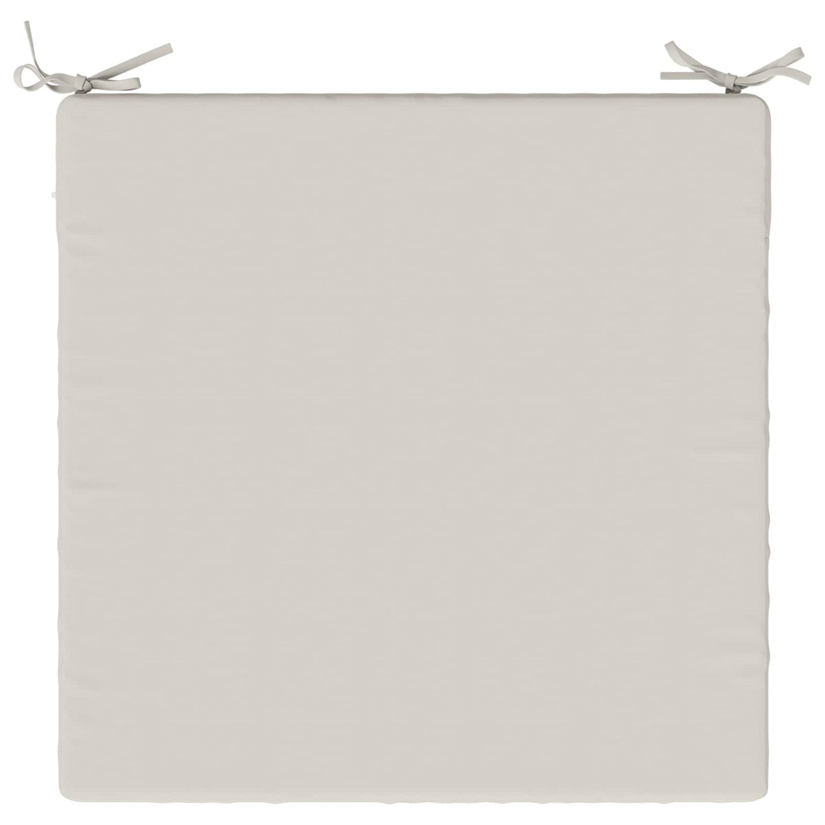 vidaXL 1-Piece Seat Cushion SOEST 100% Polyester White 60 x 60 x 5 cm