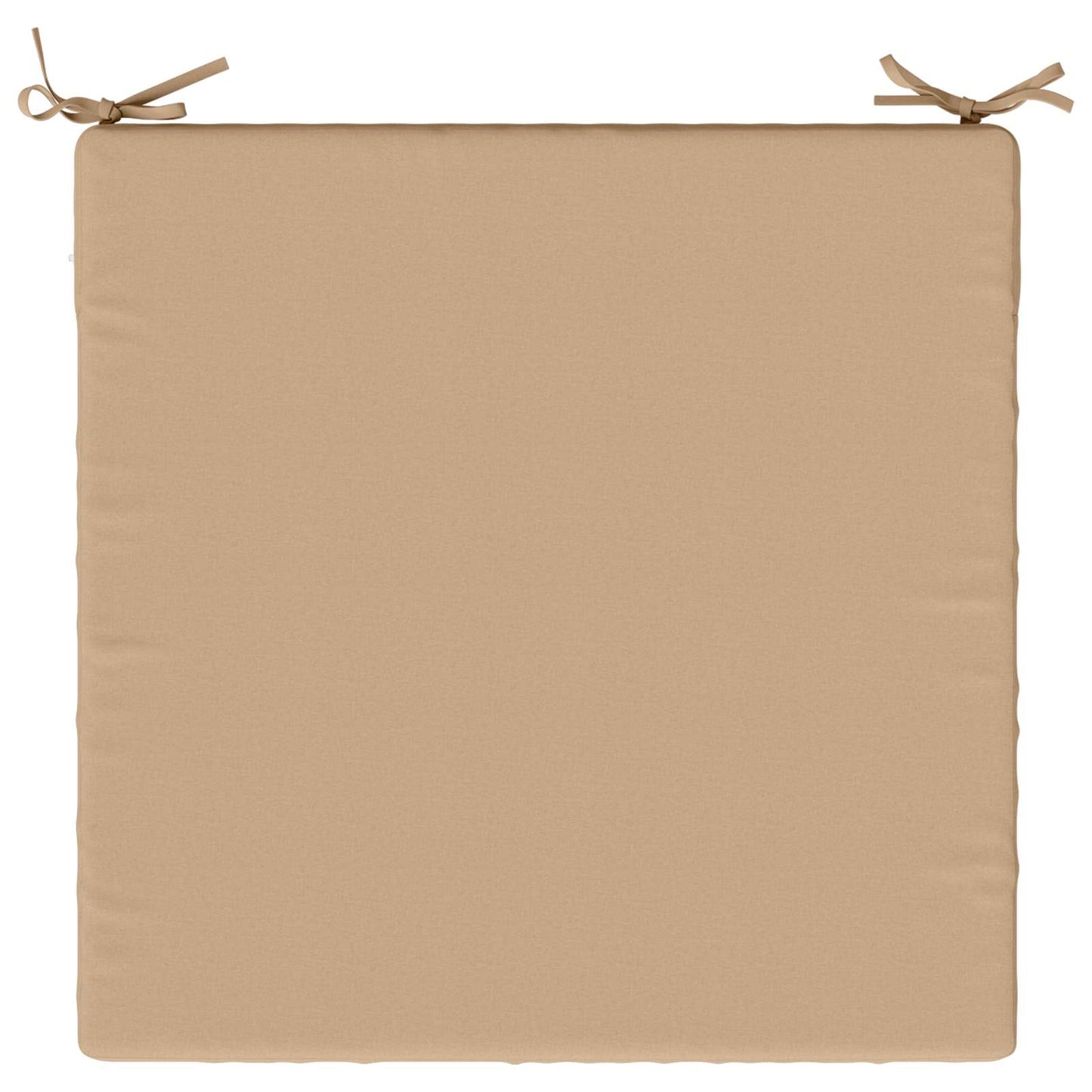 vidaXL 1-Piece Seat Cushion SOEST 100% Polyester Sand 60 x 60 x 5 cm