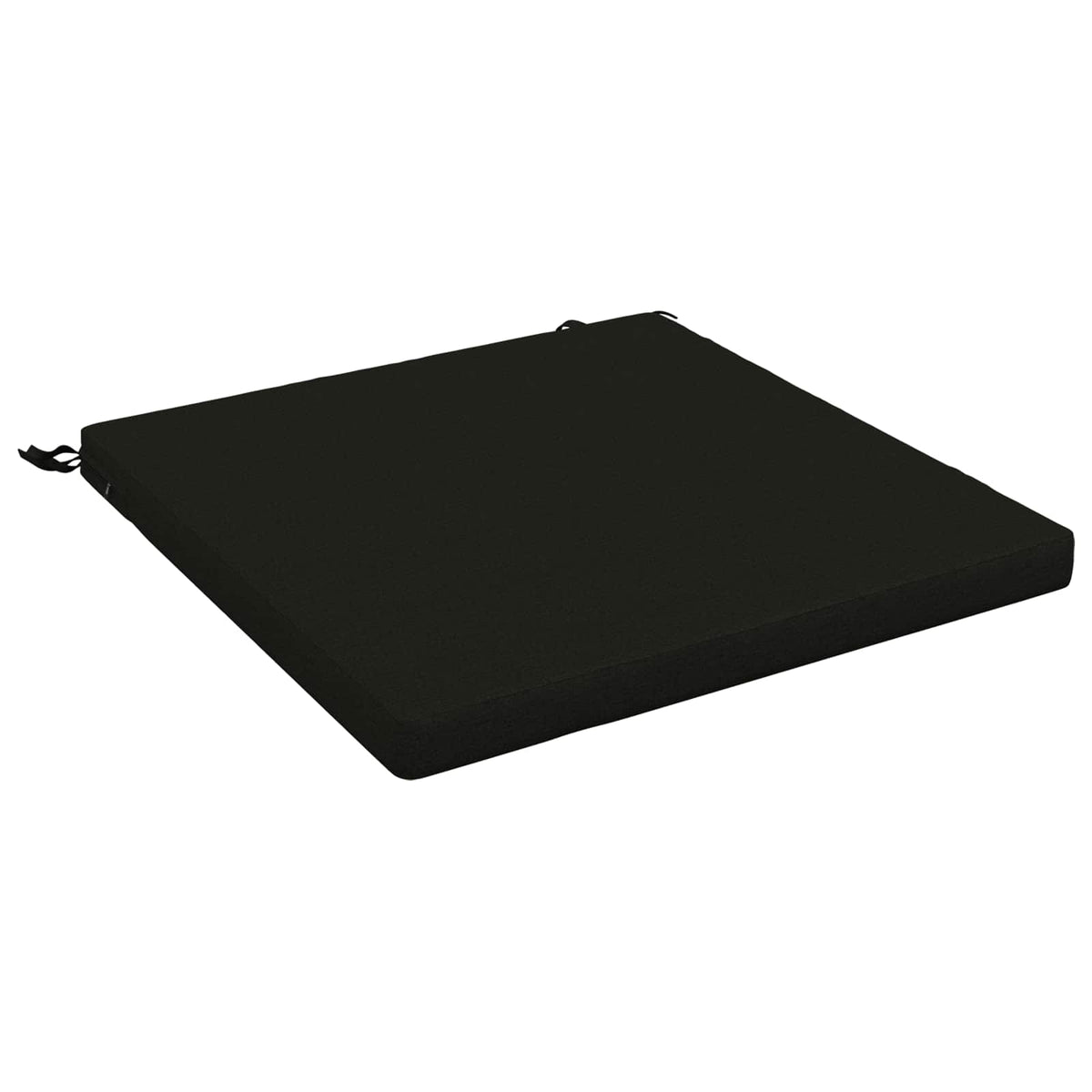 vidaXL 1-Piece Seat Cushion SOEST 100% Polyester Black 60 x 60 x 5 cm