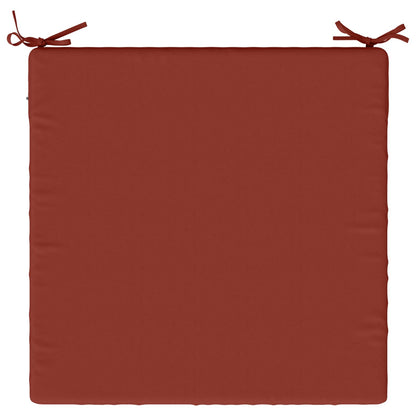 vidaXL 1-Piece Seat Cushion SOEST 100% Polyester Red 60 x 60 x 5 cm