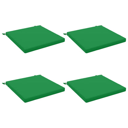vidaXL 4-Piece Seat Cushions SOEST 4 pcs 100% Polyester Green