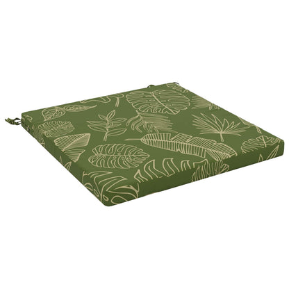 vidaXL 1-Piece Seat Cushion SOEST 100% Polyester Leaf Design