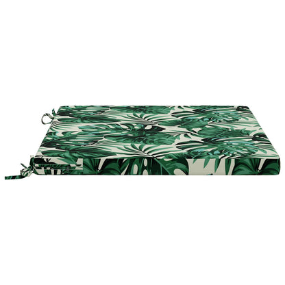 vidaXL 4-Piece Seat Cushions SOEST 4 pcs 100% Polyester Leaf Pattern