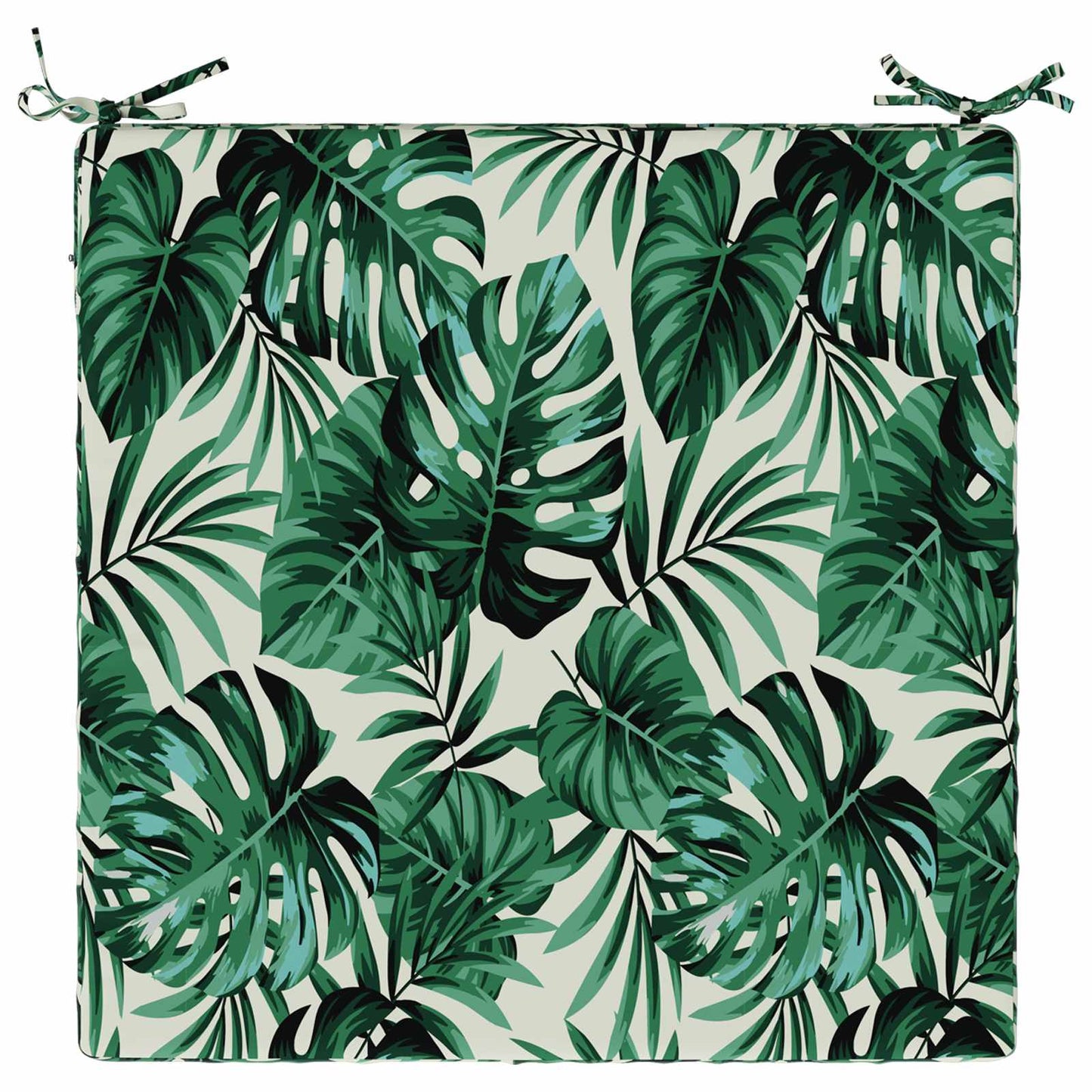 vidaXL 4-Piece Seat Cushions SOEST 4 pcs 100% Polyester Leaf Pattern
