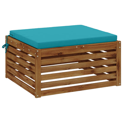 vidaXL 1-Piece Seat Cushion SOEST 100% Polyester Turquoise