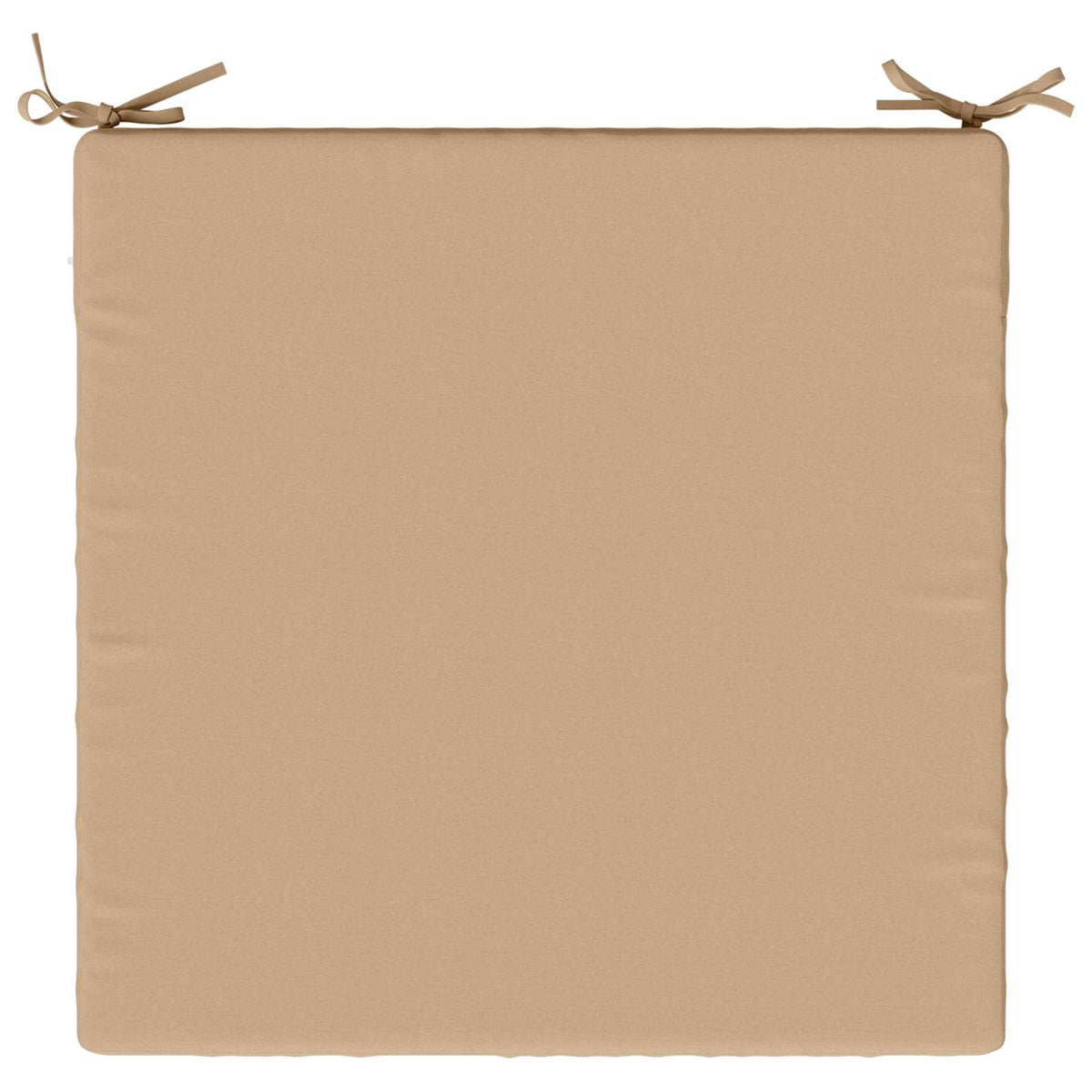 vidaXL 1-Piece Seat Cushion SOEST 100% Polyester Sand 60 x 60 x 7 cm