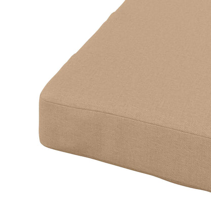 vidaXL 4-Piece Seat Cushions SOEST 4 pcs 100% Polyester Sand