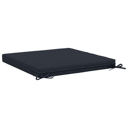 vidaXL Seat Cushions SOEST 100% Polyester Dark Blue 60 x 60 x 7 cm