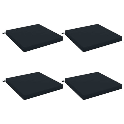 vidaXL 4-Piece Seat Cushions SOEST 4 pcs 100% Polyester Dark Blue