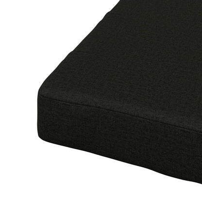 vidaXL 4-Piece Seat Cushions SOEST 4 pcs 100% Polyester Black