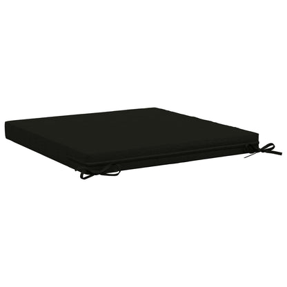 vidaXL 4-Piece Seat Cushions SOEST 4 pcs 100% Polyester Black