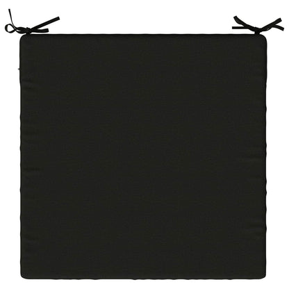 vidaXL 4-Piece Seat Cushions SOEST 4 pcs 100% Polyester Black