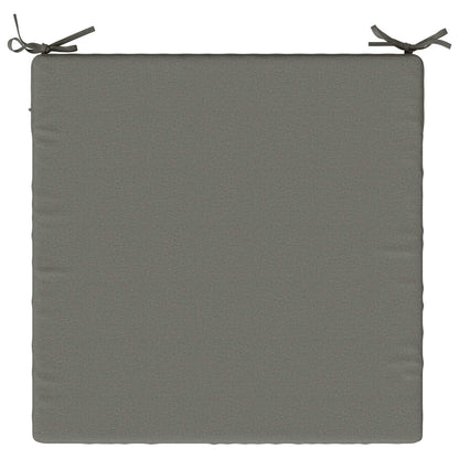 vidaXL Seat Cushions SOEST 4 pcs 100% Polyester Grey 60 x 60 x 7 cm