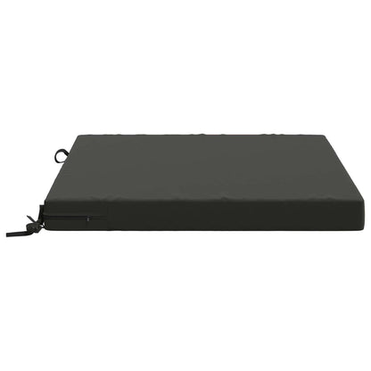 vidaXL 1-Piece Seat Cushion SOEST 100% Polyester Anthracite