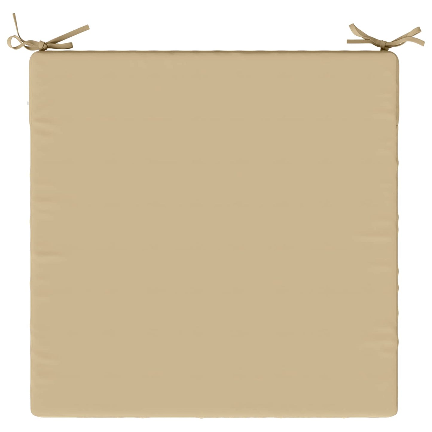 vidaXL 1-Piece Seat Cushion SOEST 100% Polyester Beige 60 x 60 x 7 cm