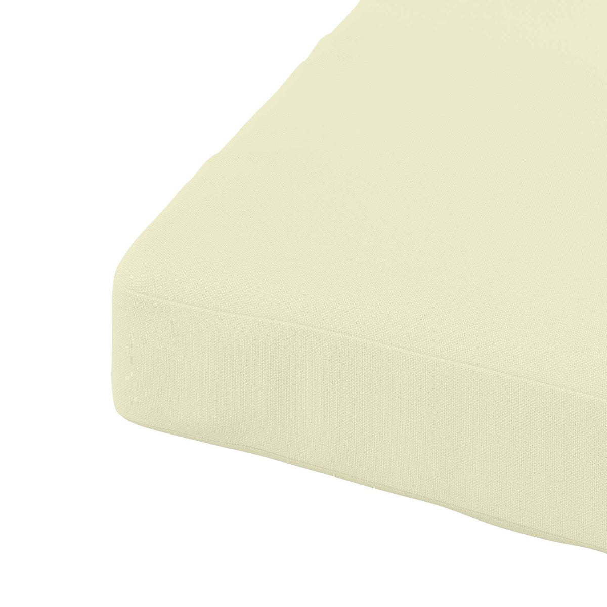 vidaXL 4-Piece Seat Cushions SOEST 4 pcs 100% Polyester Cream