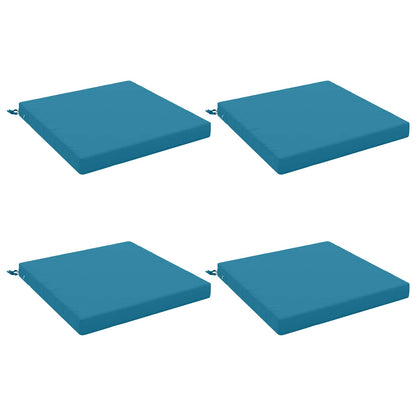 vidaXL 4-Piece Seat Cushions SOEST 4 pcs 100% Polyester Light Blue