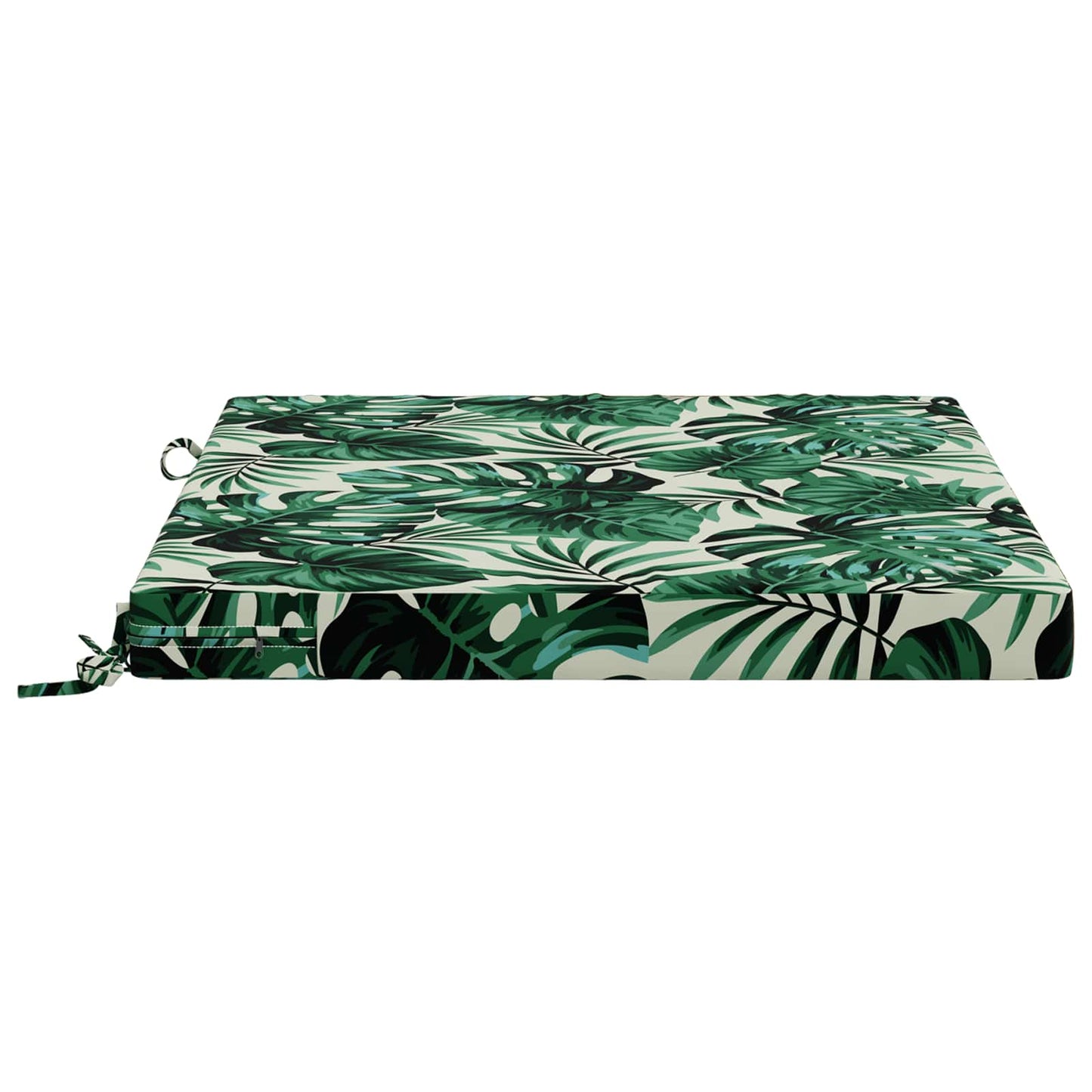 vidaXL 4-Piece Seat Cushions SOEST 4 pcs 100% Polyester Leaf Pattern