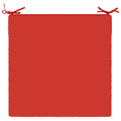 vidaXL 4-Piece Seat Cushions SOEST 4 pcs 100% Polyester Red