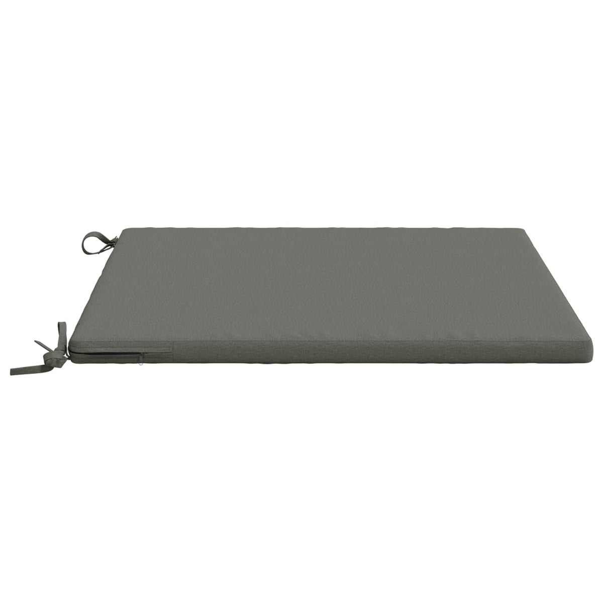 vidaXL Seat Cushions SOEST 100% Polyester Grey 70 x 70 x 3 cm