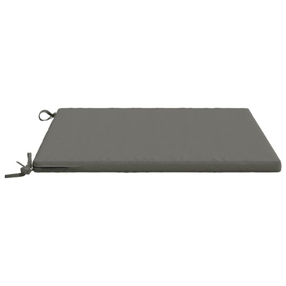 vidaXL Seat Cushions SOEST 100% Polyester Grey 70 x 70 x 3 cm