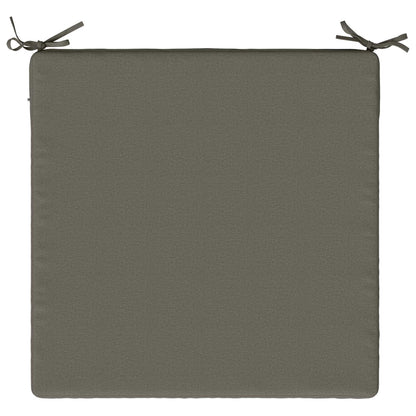 vidaXL 1-Piece Seat Cushion SOEST 100% Polyester Grey 70 x 70 x 3 cm